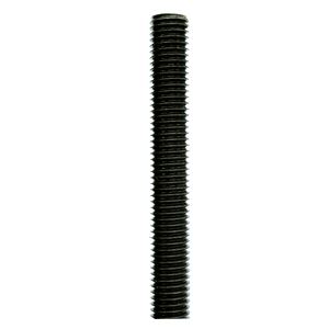Tige filetée en acier noir