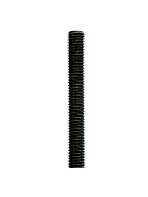 Tige filetée en acier noir