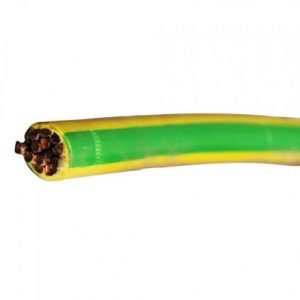 Câble isolé rigide 70 mm² vert/jaune – au mètre