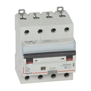 Disjoncteur modulaire 4P C20