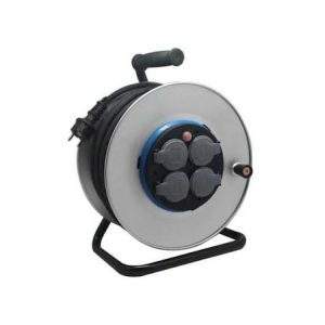Enrouleur électrique de chantier 40 m – câble 3G1,5 mm²