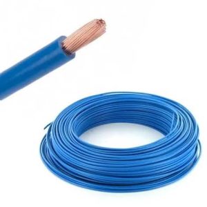 Fil électrique souple H07V-K 10 mm² bleu – au mètre