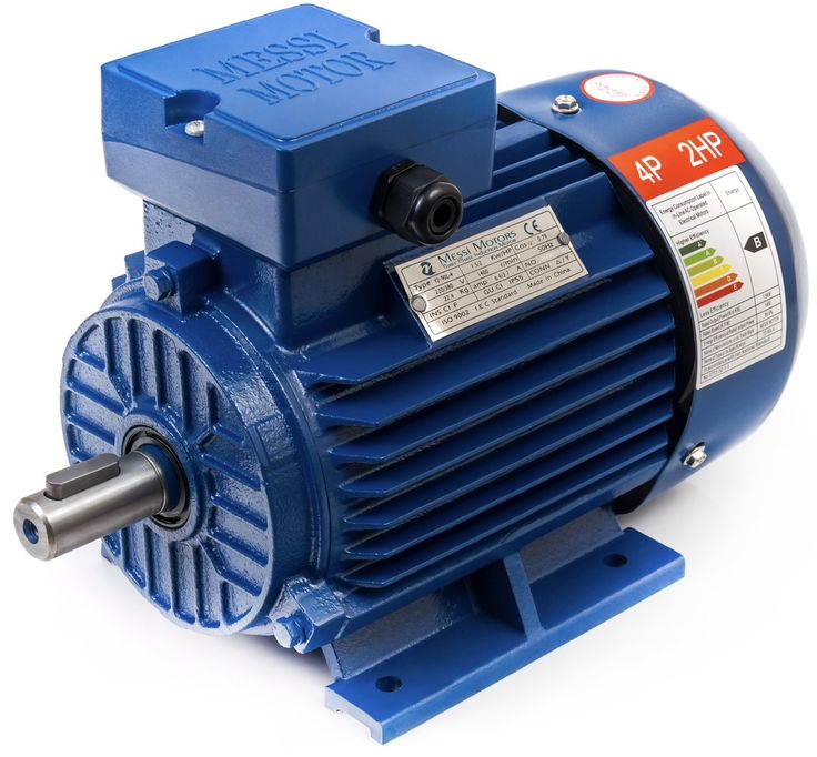 Moteur électrique 0,75 kW – 1 385 tr/min, machine Conoscreen