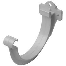 Support de gouttière gris Ø 33 mm