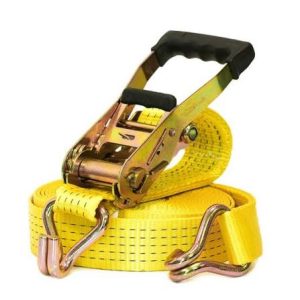 Sangle à cliquet STANDERS 50 mm × 6 m – 2 t, jaune