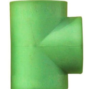 Té égal PPR vert Ø 50 mm – 90°