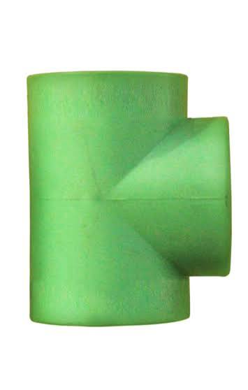 Té égal PPR vert Ø 50 mm – 90°