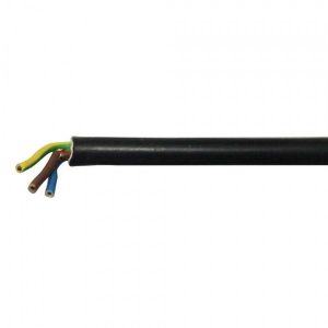 Câble souple VVF 3G1,5 mm² noir