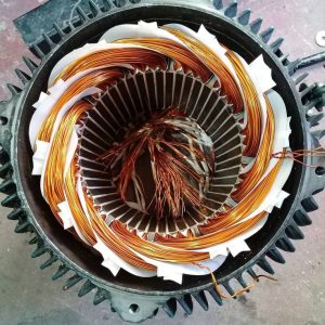 Rebobinage de moteur 7,5 kW