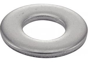 Rondelle plate en acier inoxydable