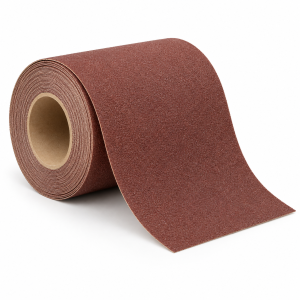 Rouleau de papier abrasif — illustration
