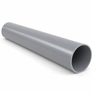 Tube PVC d’évacuation gris — illustration de famille