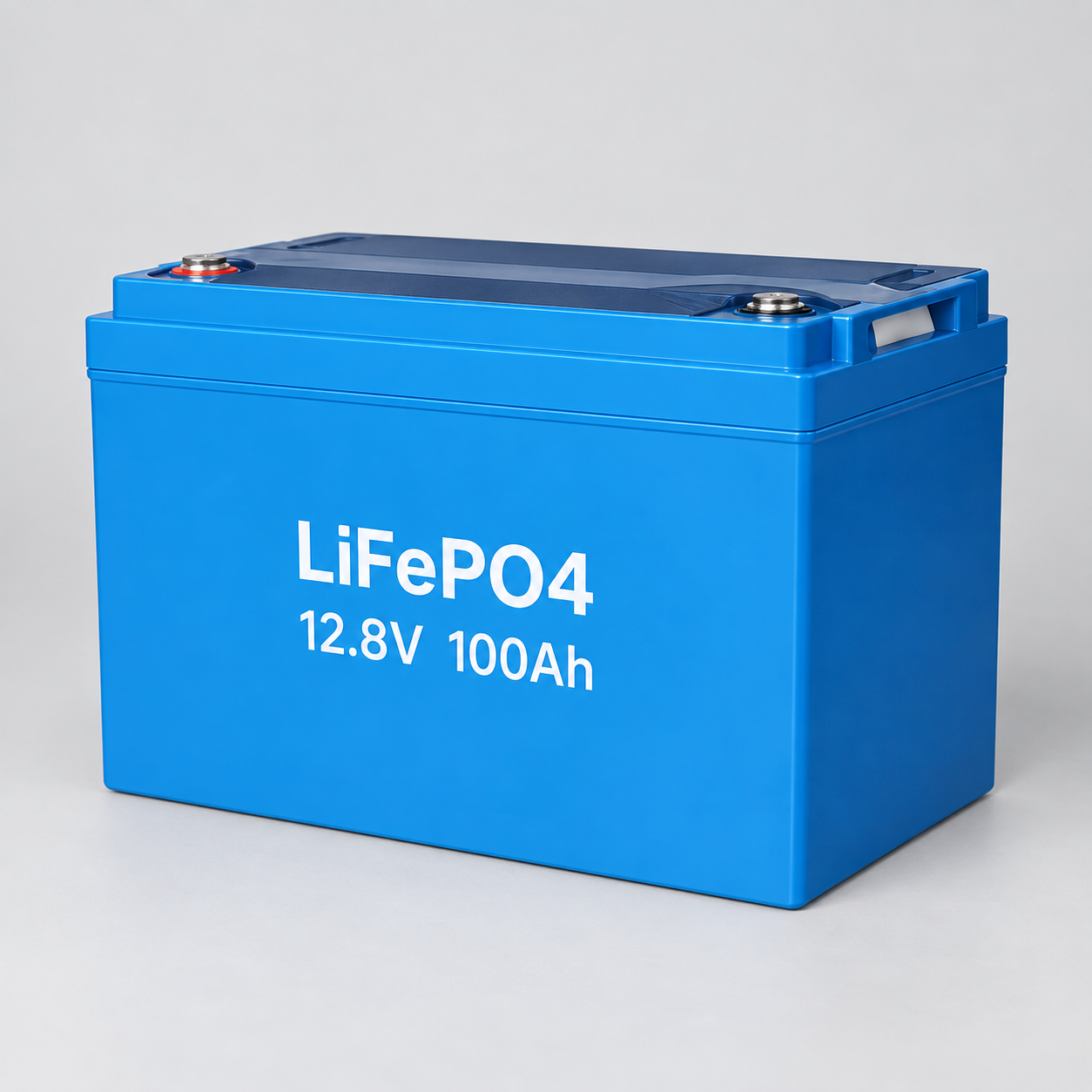 Visuel illustratif d’une batterie LiFePO4 12,8 V 100 Ah