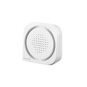 Sonnette sans fil à piles avec vibreur D04 blanche