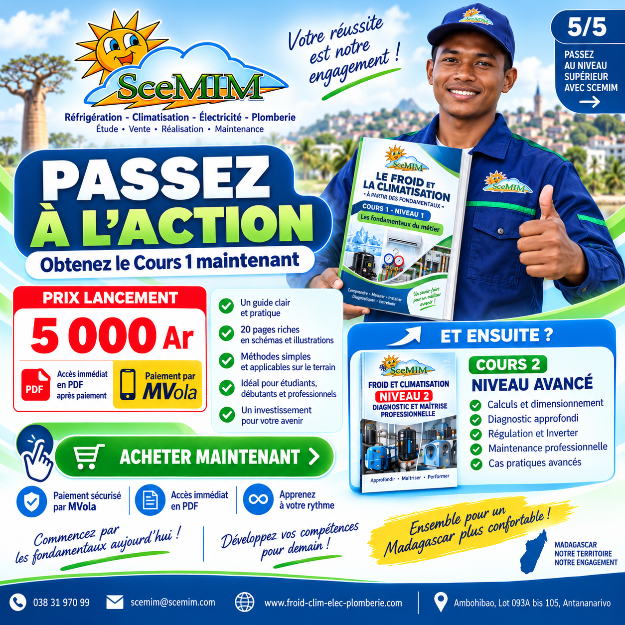 Passez à l'action