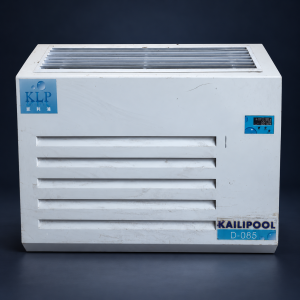 Déshumidificateur neuf KAILIPOOL KLP D-085 sur fond sombre, avec commande numérique en façade