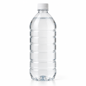 Bouteille d’eau déminéralisée — illustration générique