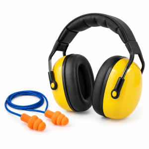 Protections auditives — bouchons d’oreille et casque antibruit