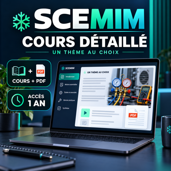 Un thème. Des connaissances en plus. — produit numérique SCEMIM