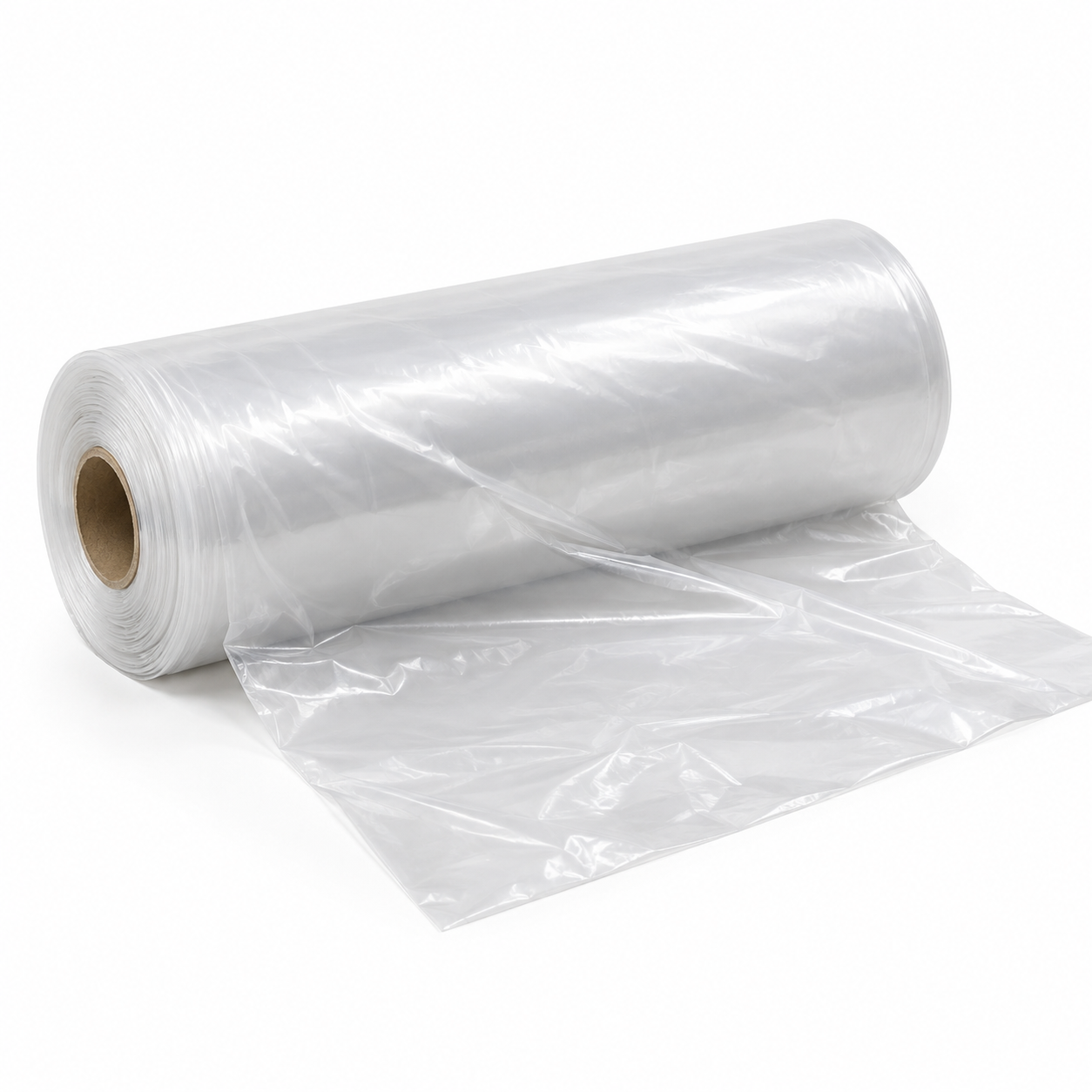 Rouleau de film polyane transparent — illustration générique