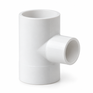 Raccord en T réducteur PVC — illustration générique