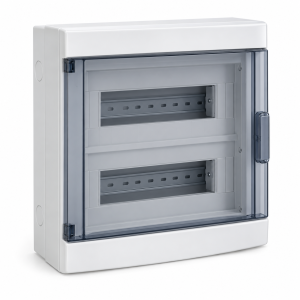 Coffret électrique modulaire — illustration de famille