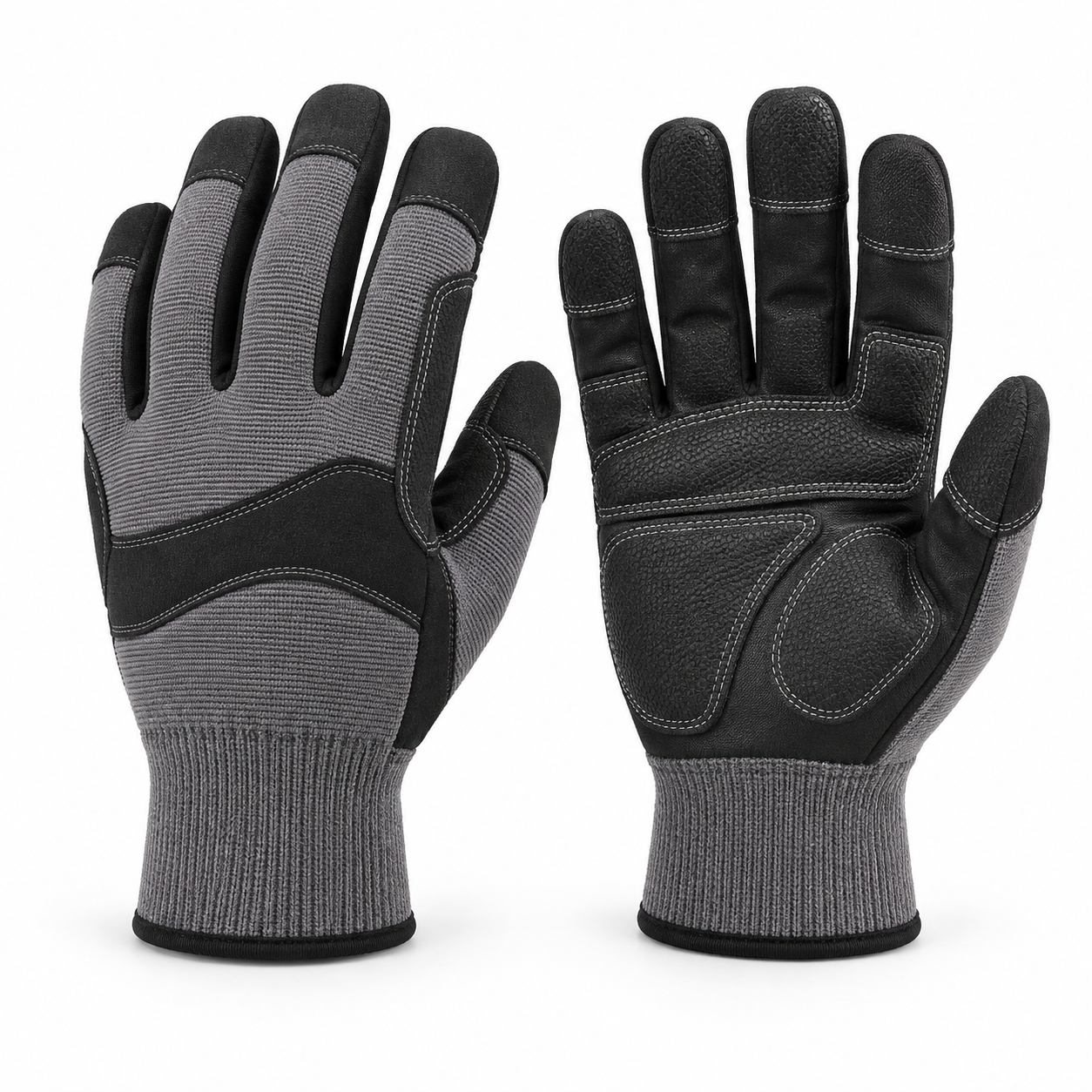 Gants de protection pour travaux — illustration de famille