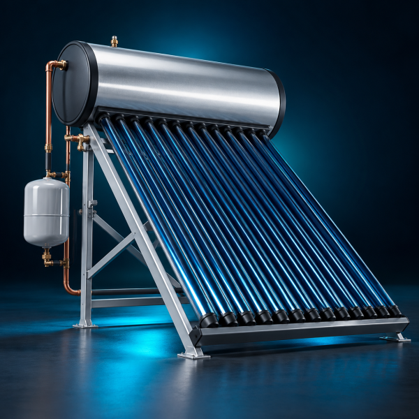 Illustration du livre : Chauffe-eau solaire thermique