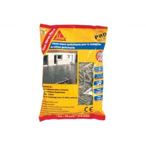 Fibres anti-fissures Sika 54 mm – sac de 1 kg